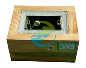 IEC60669 Testapparatuur Houten temperatuurverhogingstest Verborgen doos Sproei-montage doos Huishoudelijk stopcontact